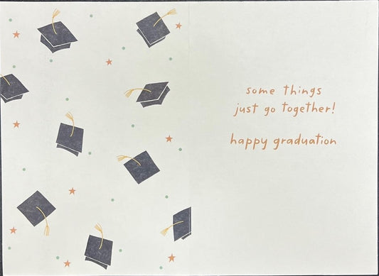 Graduation - white color with caps